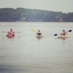 Kayaks on Keowee